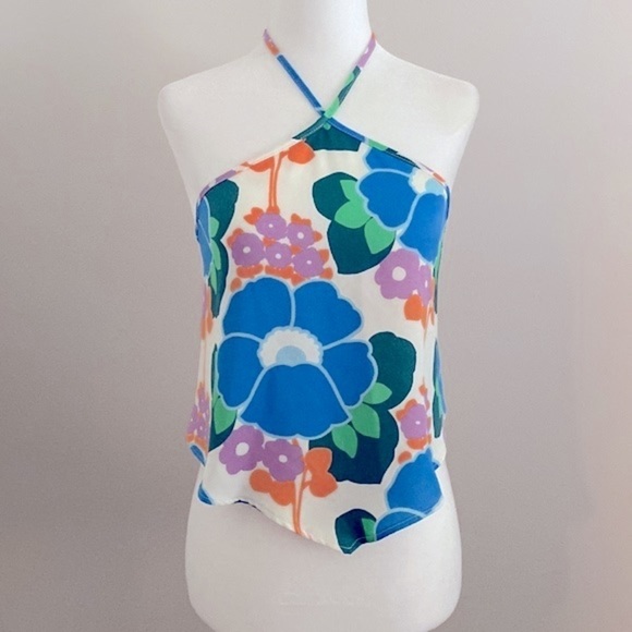 Zara flower child hippie halter & pant set - Picture 7 of 11